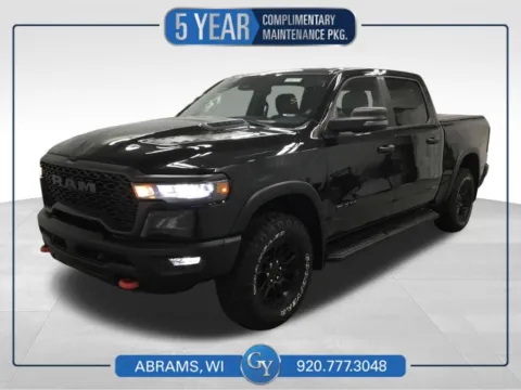 Black 2025 Ram 1500 Rebel for sale in Abrams, WI