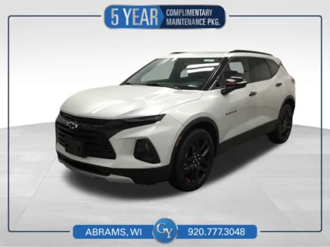 Silver 2022 Chevrolet Blazer LT for sale in Abrams, WI