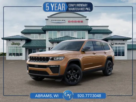 Orange 2026 Jeep Grand Cherokee L Limited for sale in Abrams, WI