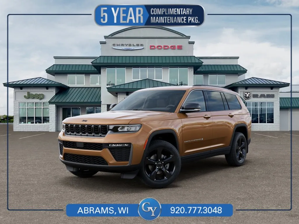Orange 2026 Jeep Grand Cherokee L Limited for sale in Abrams, WI