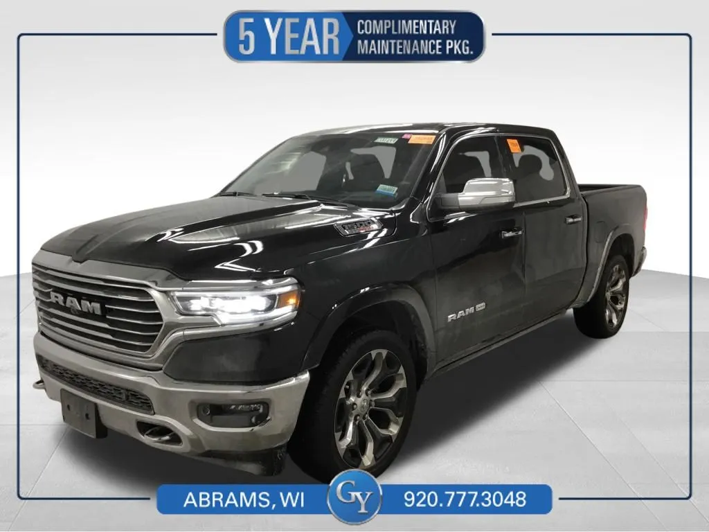 Black 2022 Ram 1500 Laramie Longhorn for sale in Abrams, WI
