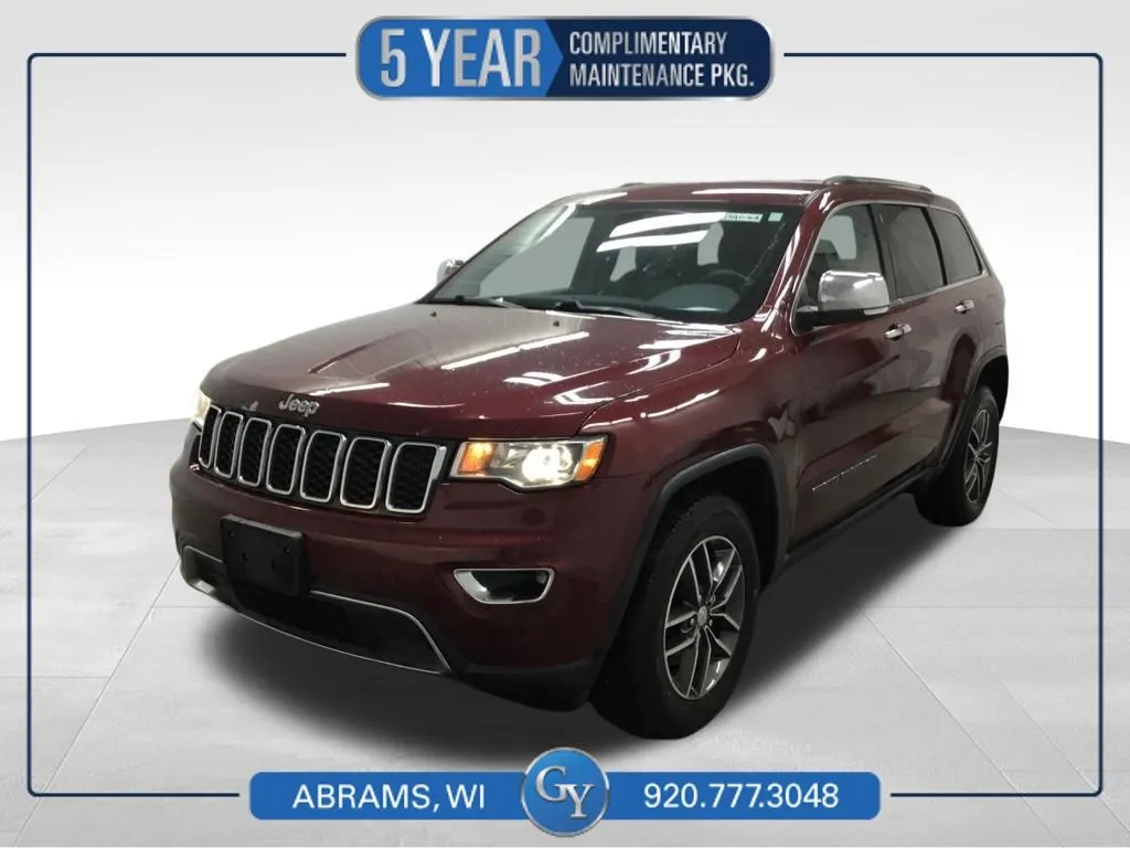 Red 2017 Jeep Grand Cherokee Limited for sale in Abrams, WI