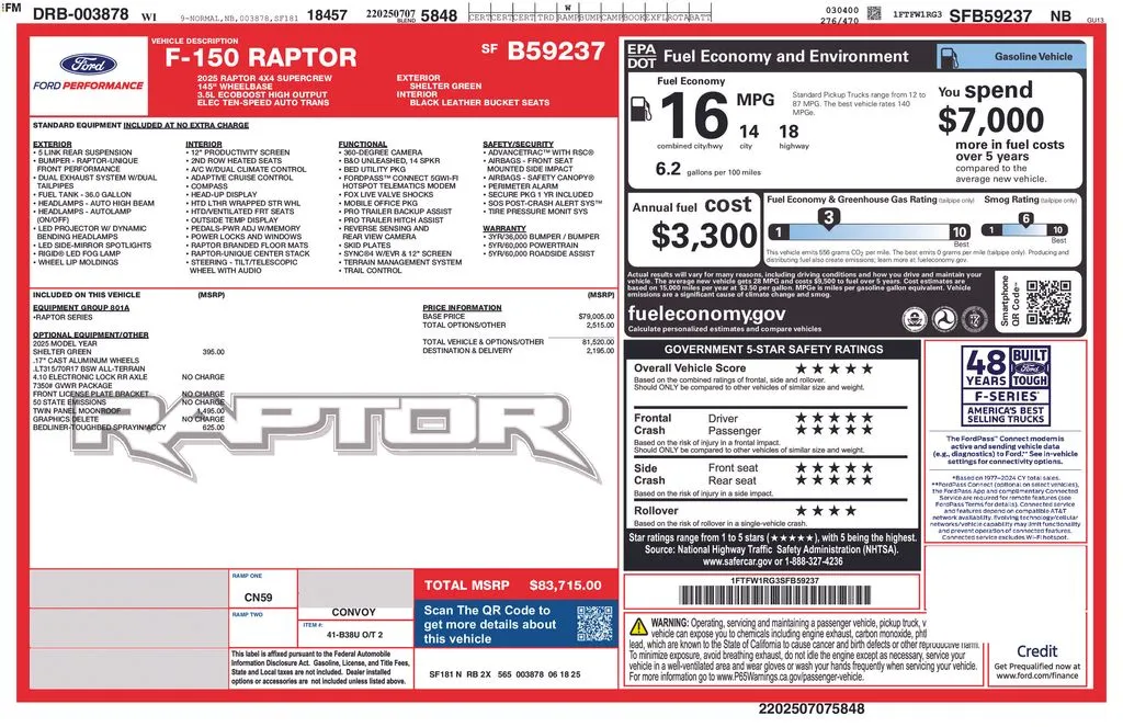 1FTFW1RG3SFB59237