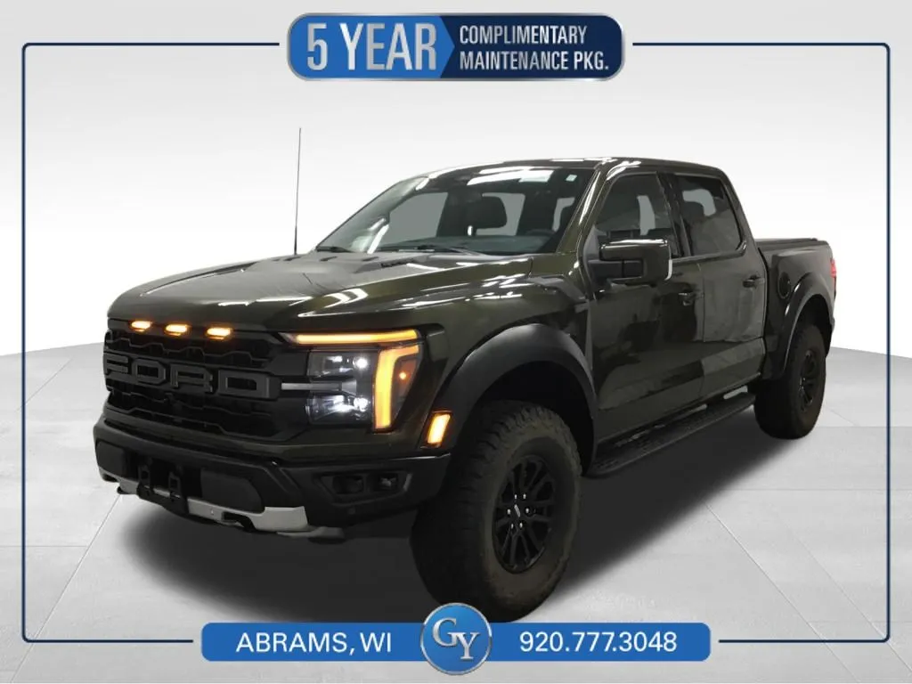 Green 2025 Ford F-150 Raptor for sale in Abrams, WI