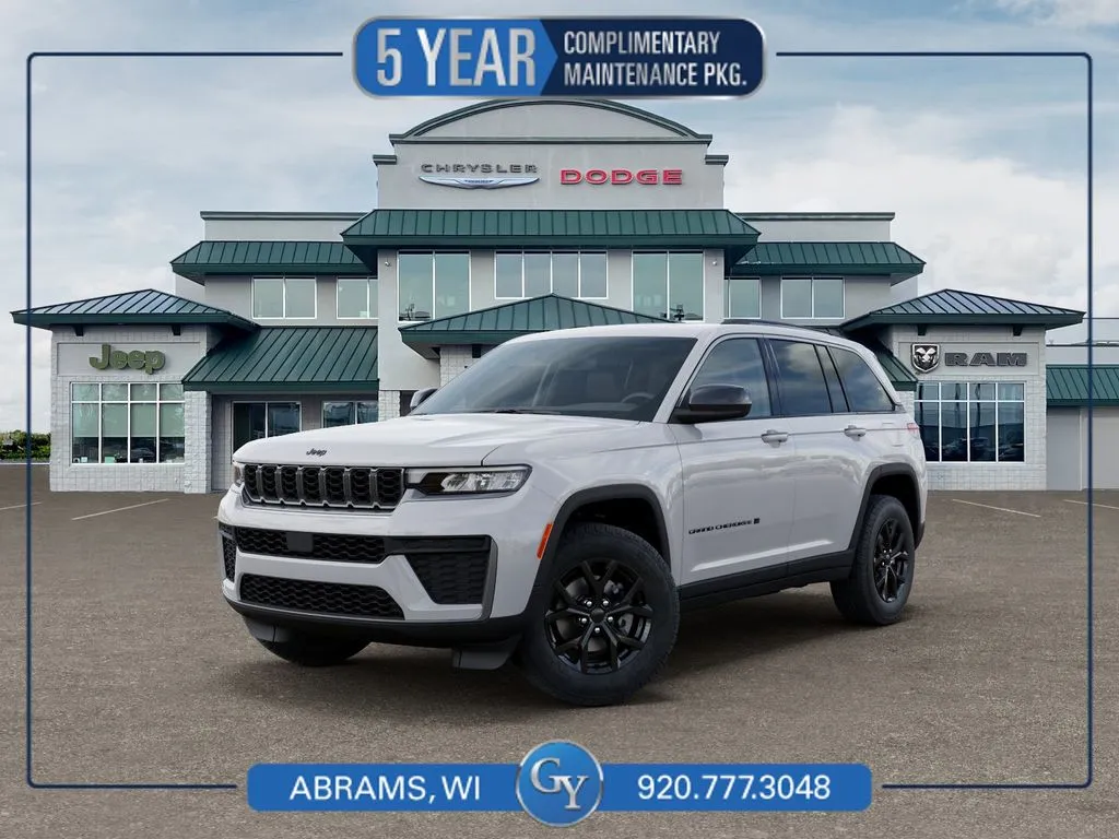 White 2026 Jeep Grand Cherokee Altitude for sale in Abrams, WI
