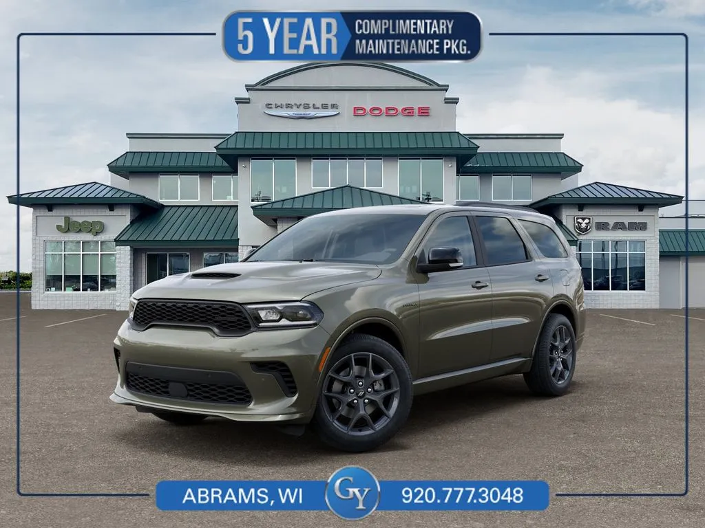 Green 2026 Dodge Durango GT Plus HEMI V8 for sale in Abrams, WI