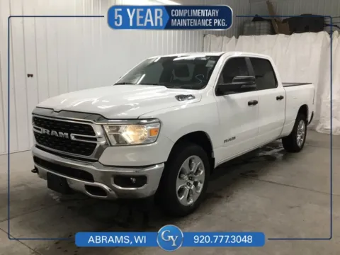 White 2023 Ram 1500 Big Horn/Lone Star for sale in Abrams, WI