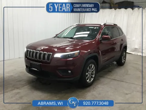Red 2019 Jeep Cherokee Latitude Plus for sale in Abrams, WI