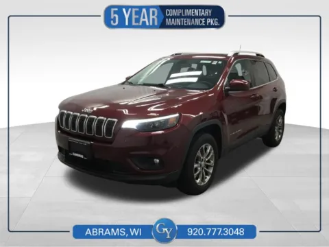 Red 2019 Jeep Cherokee Latitude Plus for sale in Abrams, WI
