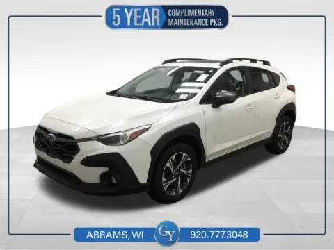White 2024 Subaru Crosstrek Premium for sale in Abrams, WI