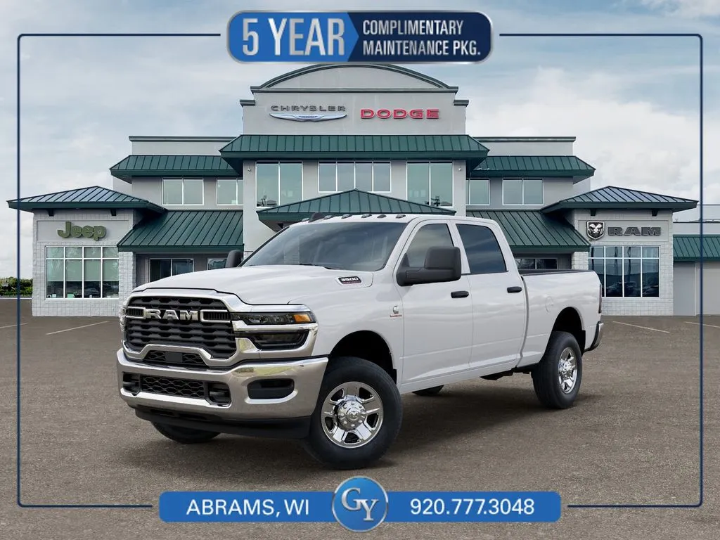 White 2026 Ram 3500 Tradesman for sale in Abrams, WI