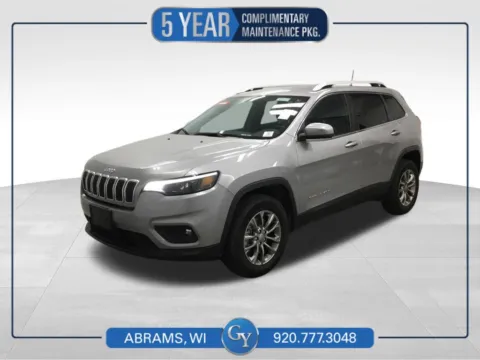 Silver 2019 Jeep Cherokee Latitude Plus for sale in Abrams, WI