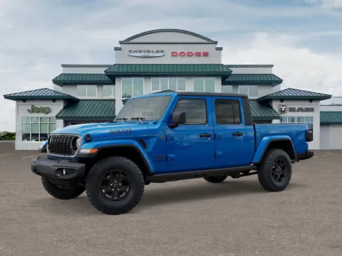Photos of 2027 Jeep Gladiator Willys for sale in Abrams, WI at Gregg Young Abrams Chrysler Dodge Jeep Ram