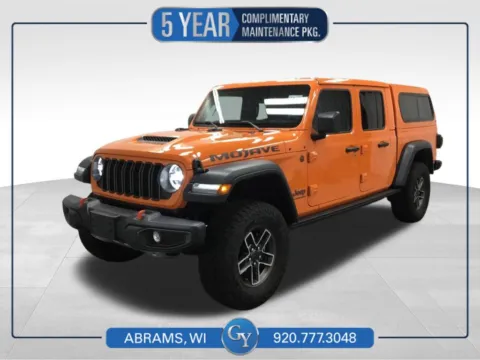 Orange 2025 Jeep Gladiator Mojave for sale in Abrams, WI