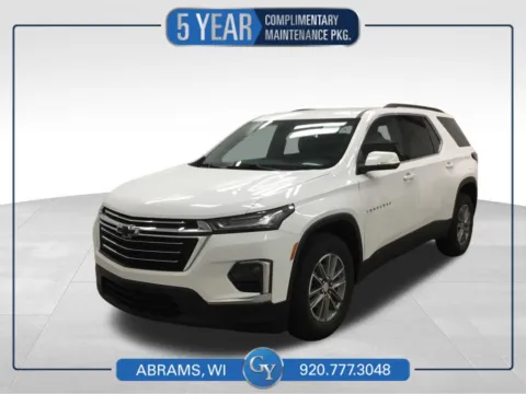 White 2023 Chevrolet Traverse LT for sale in Abrams, WI