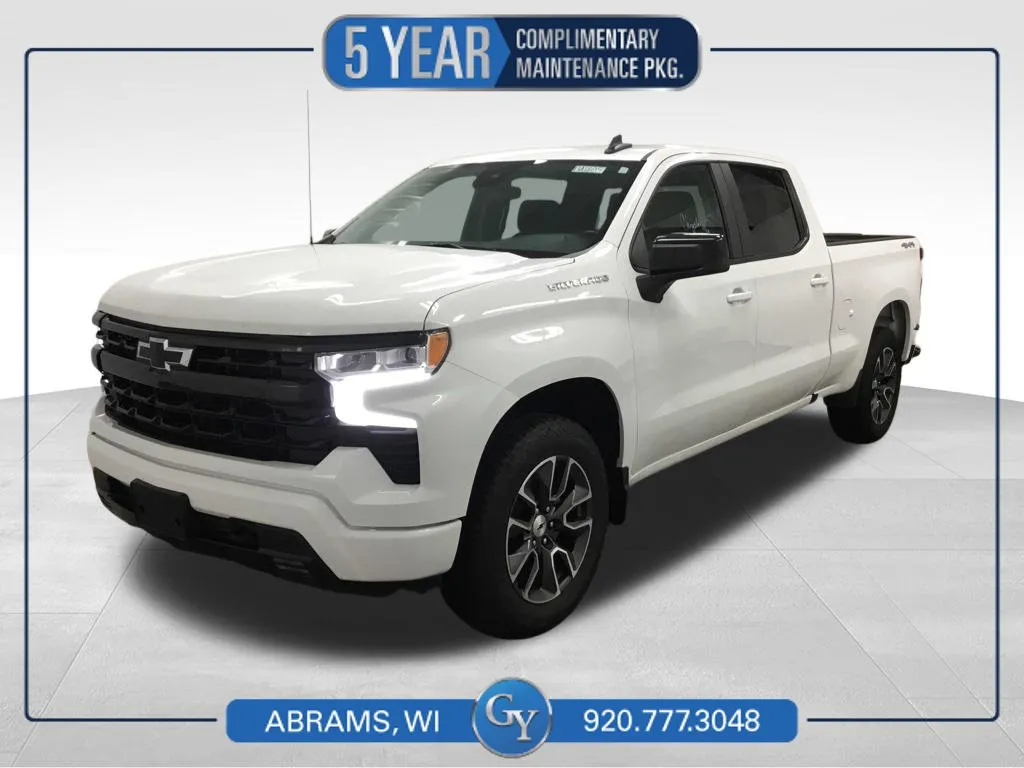 White 2024 Chevrolet Silverado 1500 RST for sale in Abrams, WI