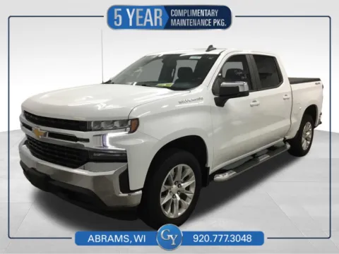 White 2021 Chevrolet Silverado 1500 LT for sale in Abrams, WI