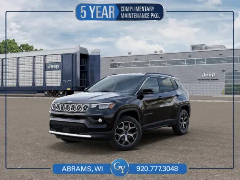Black 2027 Jeep Compass Limited for sale in Abrams, WI