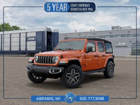 Orange 2027 Jeep Wrangler Sahara for sale in Abrams, WI