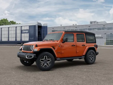 Photos of 2027 Jeep Wrangler Sahara for sale in Abrams, WI at Gregg Young Abrams Chrysler Dodge Jeep Ram