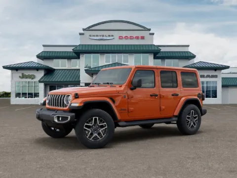 Photos of 2027 Jeep Wrangler Sahara for sale in Abrams, WI at Gregg Young Abrams Chrysler Dodge Jeep Ram