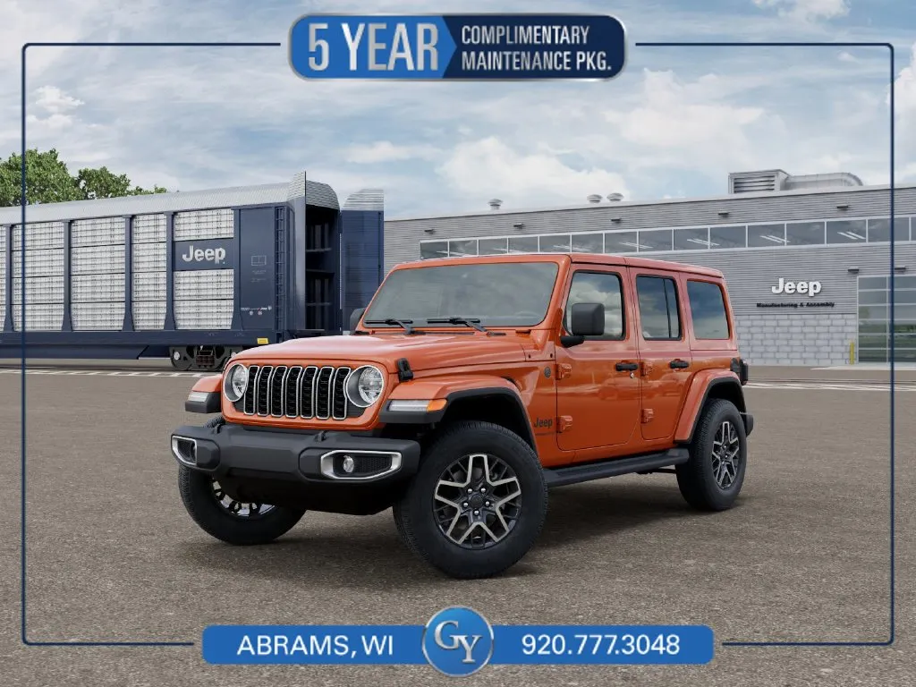 Orange 2027 Jeep Wrangler Sahara for sale in Abrams, WI