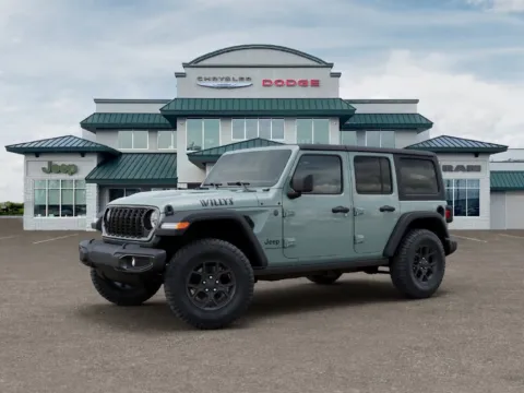 Photos of 2027 Jeep Wrangler Willys for sale in Abrams, WI at Gregg Young Abrams Chrysler Dodge Jeep Ram