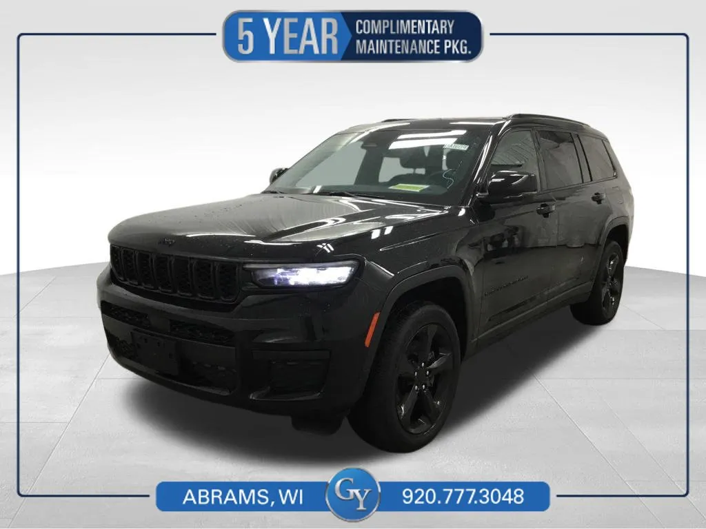 Black 2023 Jeep Grand Cherokee L Altitude for sale in Abrams, WI