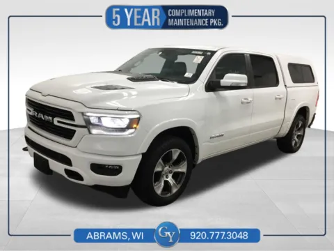 White 2021 Ram 1500 Laramie for sale in Abrams, WI