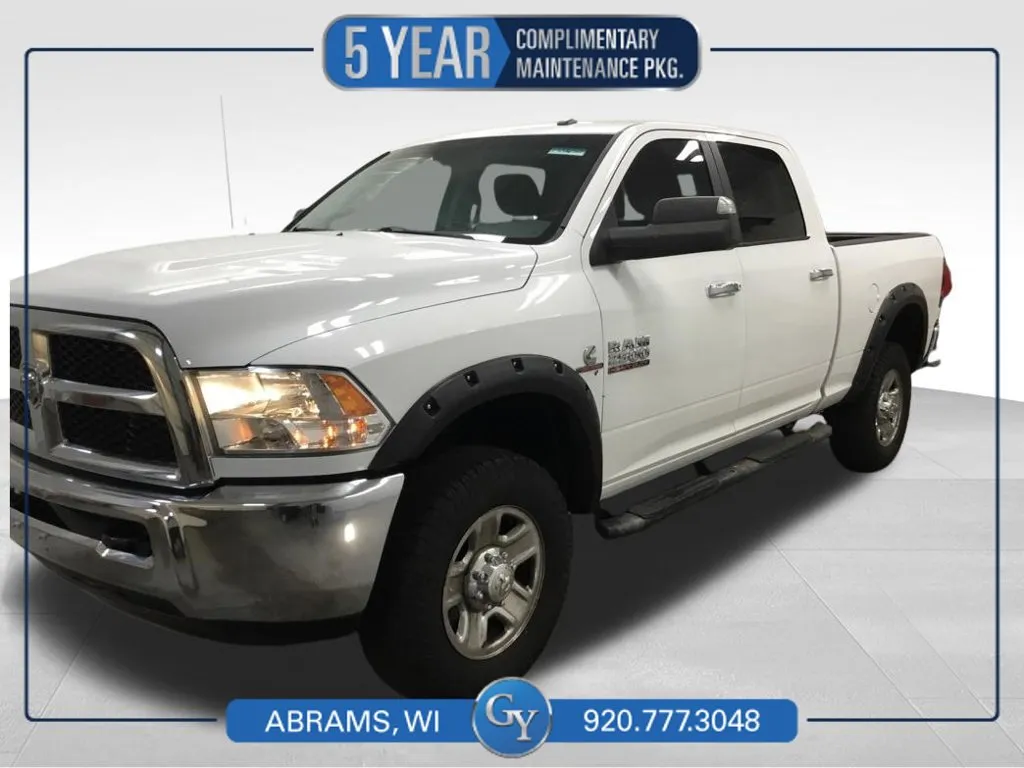 White 2015 Ram 2500 SLT for sale in Abrams, WI