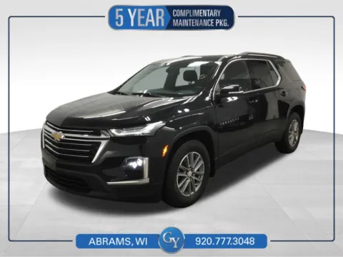 Black 2023 Chevrolet Traverse LT for sale in Abrams, WI