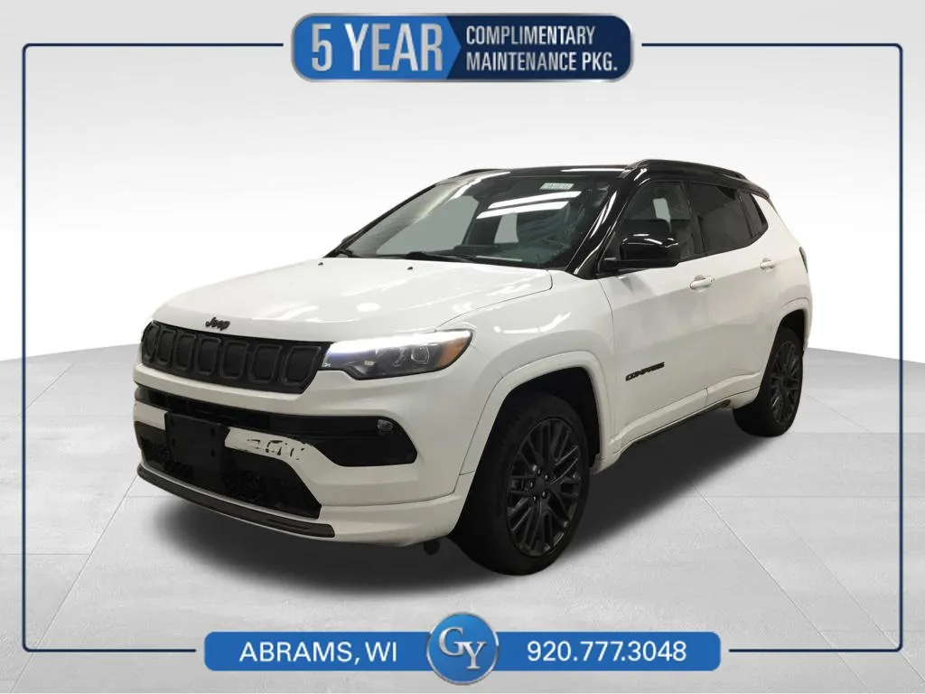 White 2022 Jeep Compass High Altitude for sale in Abrams, WI