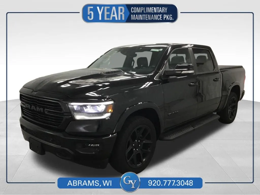 Black 2021 Ram 1500 Laramie for sale in Abrams, WI