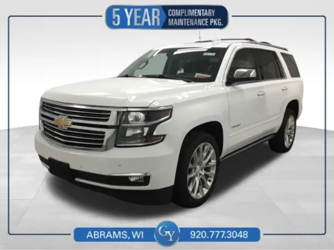White 2019 Chevrolet Tahoe Premier for sale in Abrams, WI