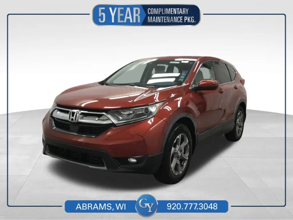Used 2018 Honda CR-V EX-L with VIN 2HKRW2H88JH609658 for sale in Abrams, WI