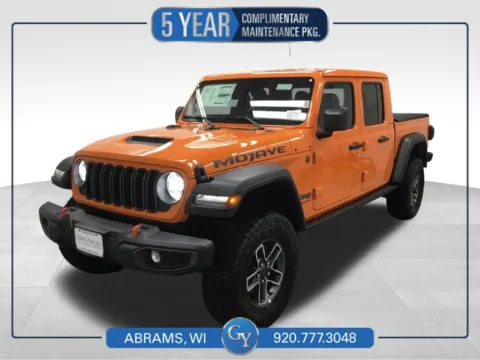 Orange 2025 Jeep Gladiator Mojave for sale in Abrams, WI