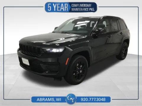 Black 2025 Jeep Grand Cherokee Altitude X for sale in Abrams, WI