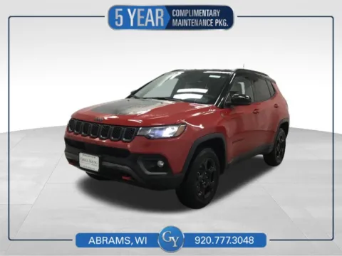 Red 2024 Jeep Compass Trailhawk for sale in Abrams, WI