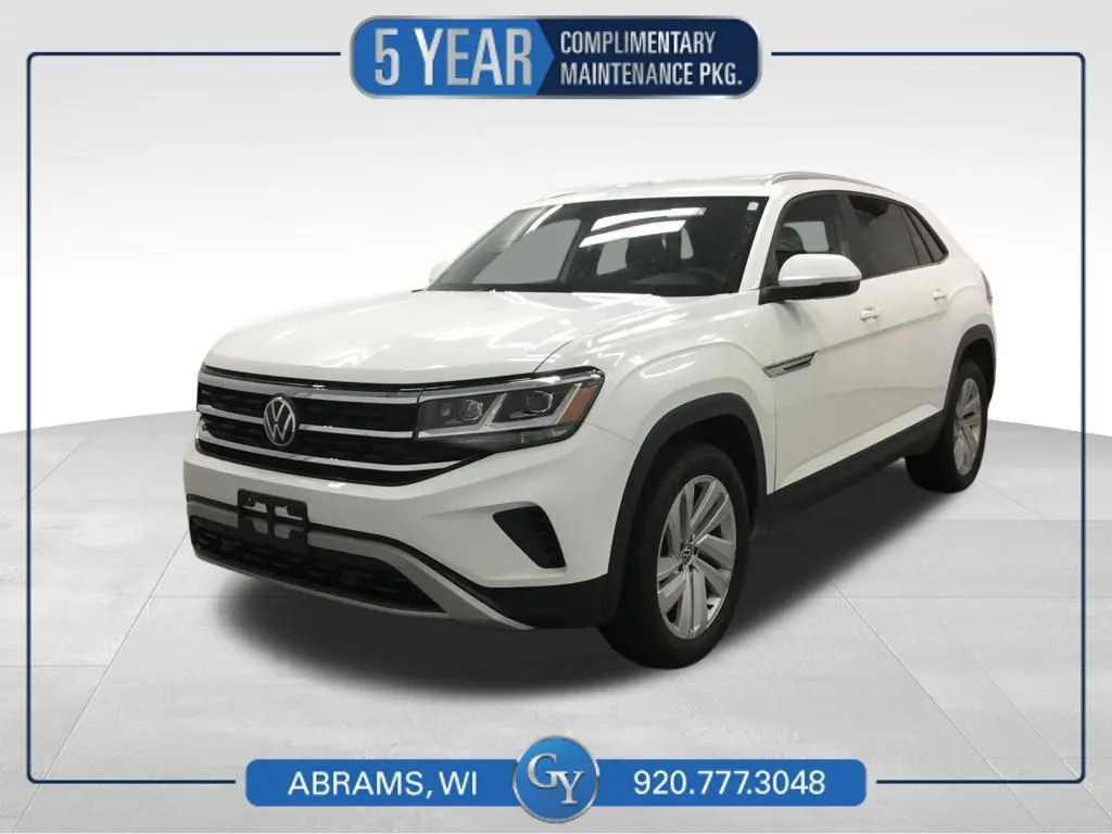 White 2023 Volkswagen Atlas Cross Sport 2.0T SE w/Technology for sale in Abrams, WI