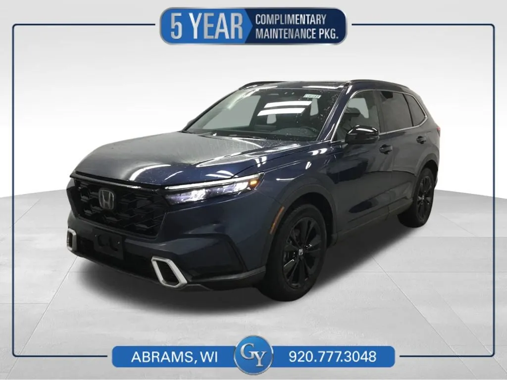 Blue 2023 Honda CR-V Hybrid Sport Touring for sale in Abrams, WI