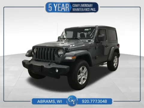 Gray 2023 Jeep Wrangler Sport S for sale in Abrams, WI