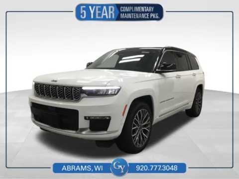 White 2023 Jeep Grand Cherokee L Summit for sale in Abrams, WI