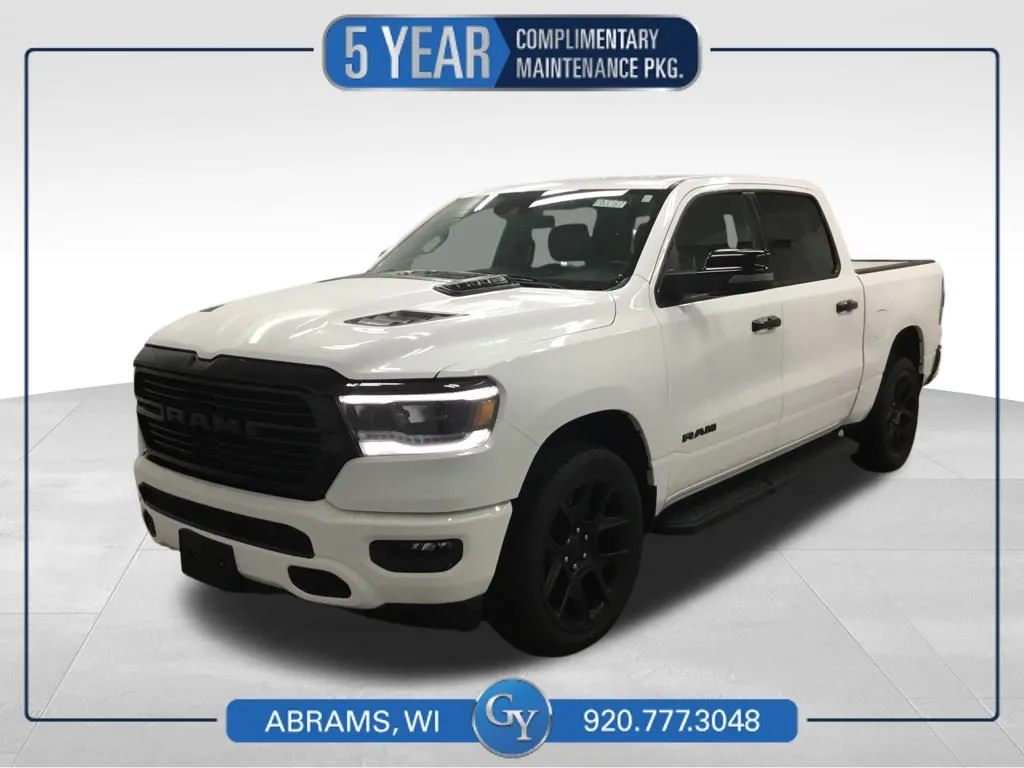 White 2023 Ram 1500 Laramie for sale in Abrams, WI