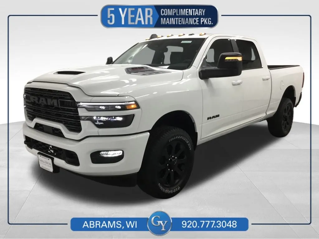 White 2026 Ram 2500 Laramie for sale in Abrams, WI
