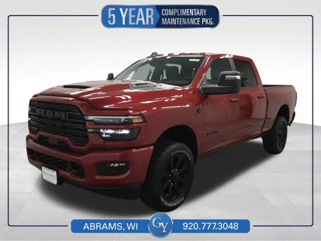 Red 2026 Ram 2500 Laramie for sale in Abrams, WI