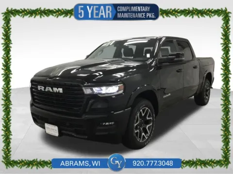 Black 2026 Ram 1500 Laramie for sale in Abrams, WI