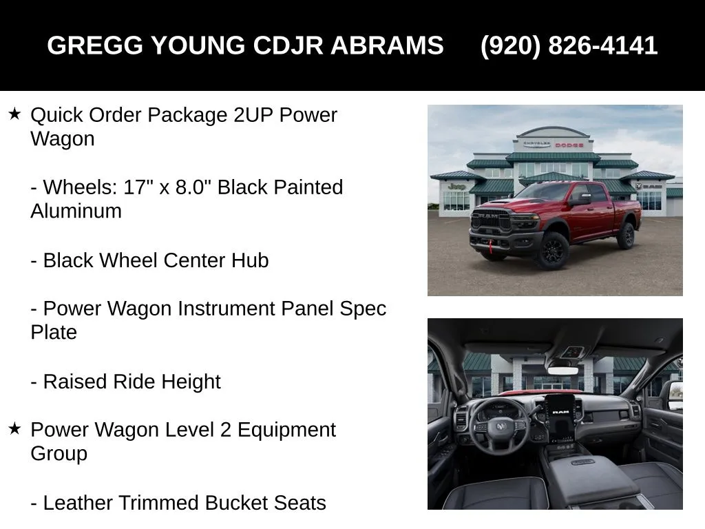2026 RAM 2500 Power Wagon - Photo 13