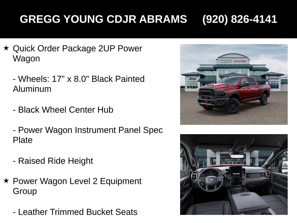 2026 RAM 2500 Power Wagon - Photo 13