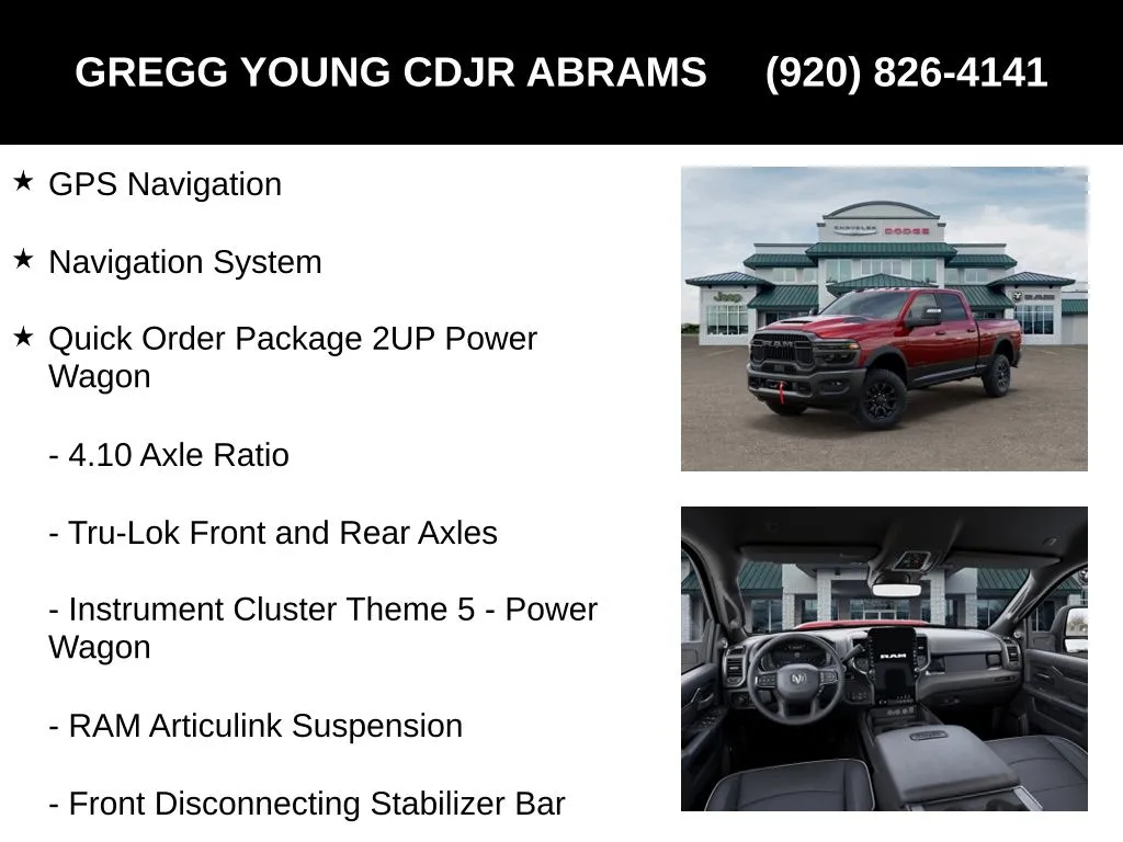 2026 RAM 2500 Power Wagon - Photo 7