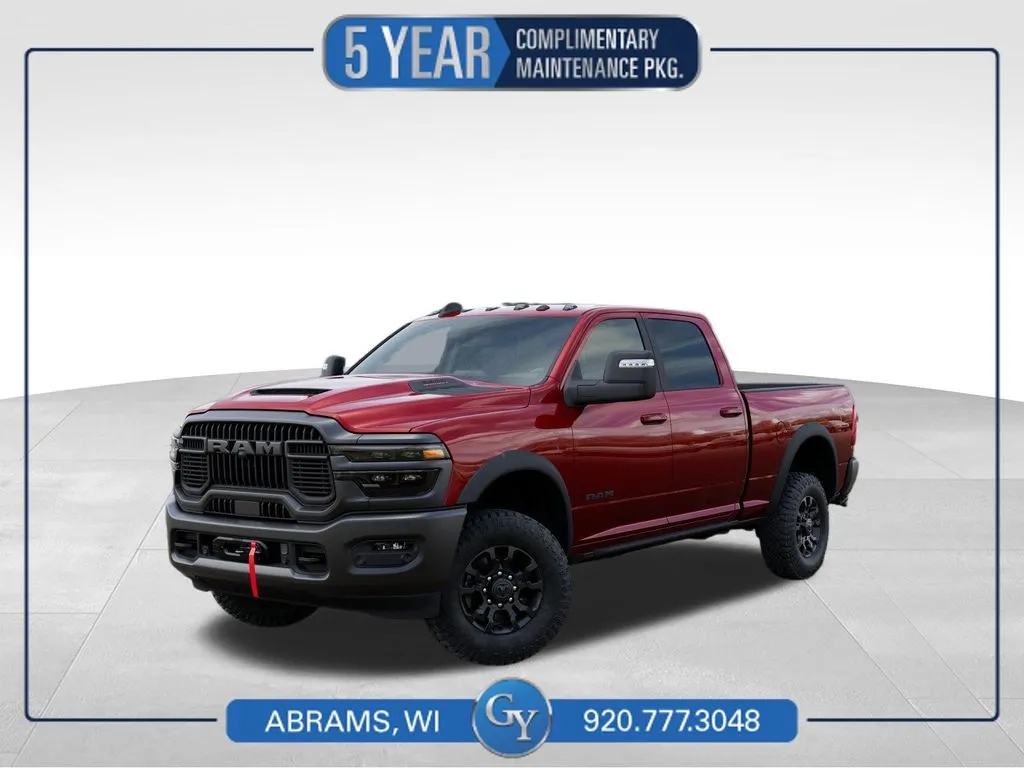 Red 2026 Ram 2500 Rebel for sale in Abrams, WI
